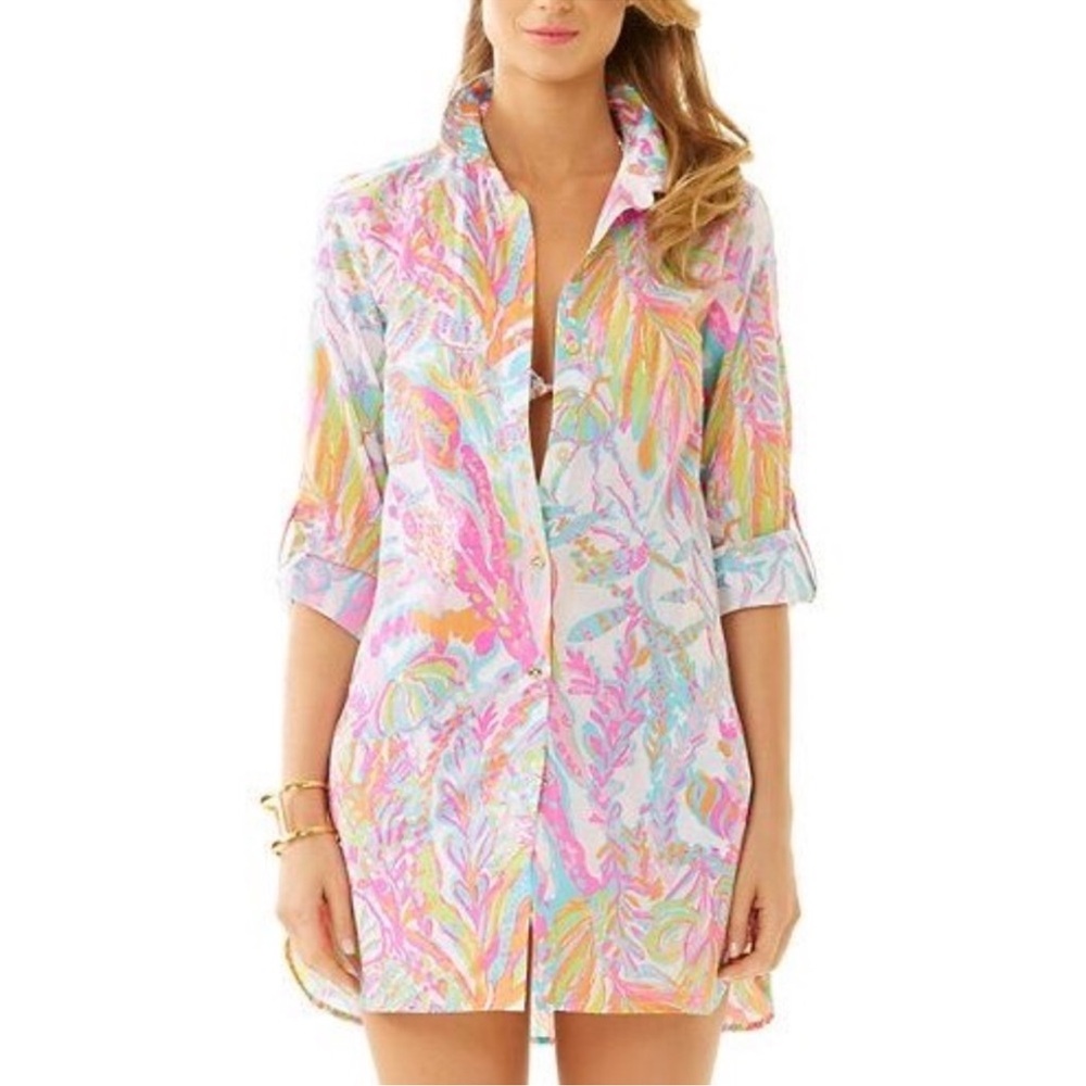 Lilly Pulitzer Jupiter Island Cover-Up Tunic